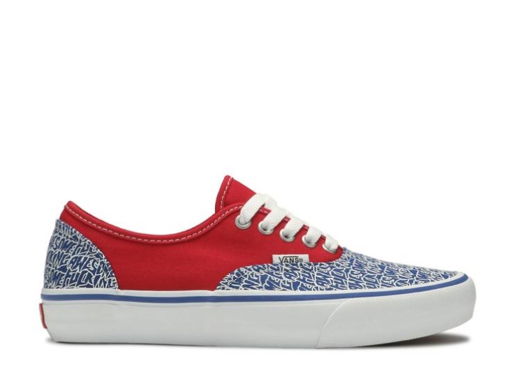 Vans Fucking Awesome X Authentic C Pro - Red Blue