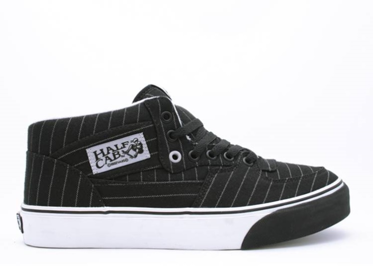 Vans Half Cab Black Pinstripe