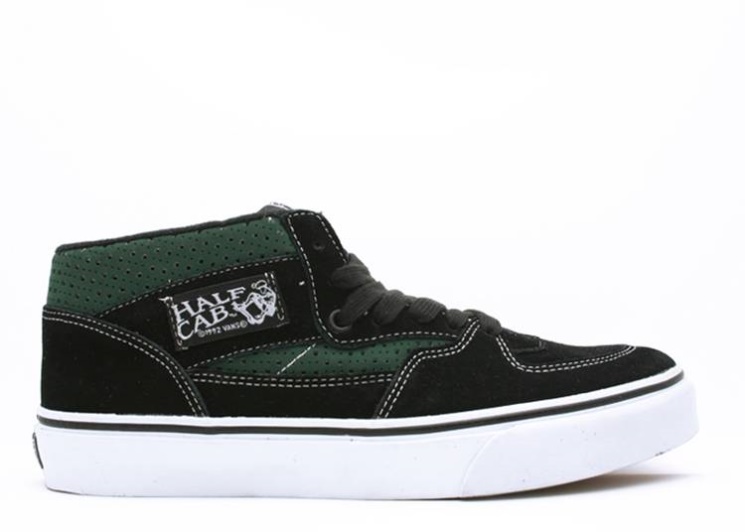 Vans Half Cab Black/Dark Green