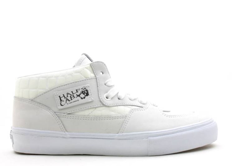 Vans Half Cab Lx Crocodile White