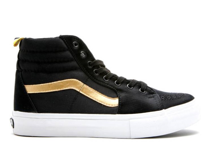 Vans Huf X Sk8-Hi Lx Black/P Gold/Metal