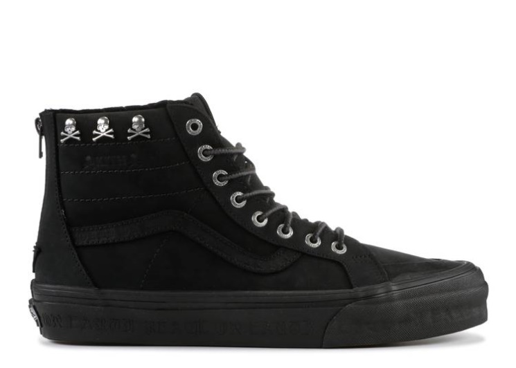 Vans Kith X Mastermind World X Sk8-Hi Reissue Zip Lx - Black