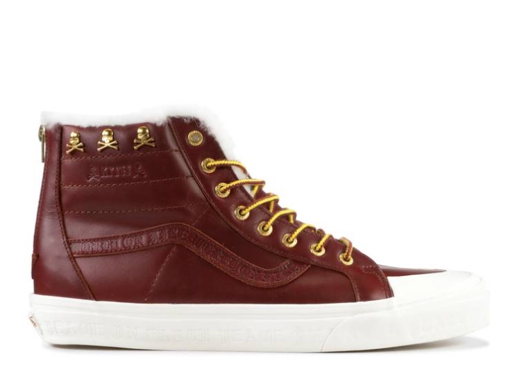 Vans Kith X Mastermind World X Sk8-Hi Reissue Zip Lx - Brown