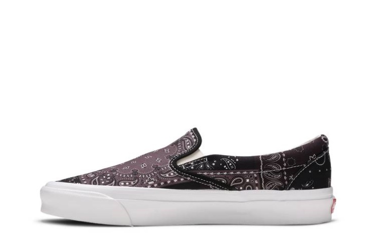 Vans Kith X Vault Og Classic Slip-On Lx - Bandana Moonless Night