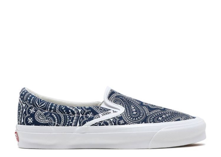 Vans Kith X Vault Og Classic Slip-On Lx - Paisley