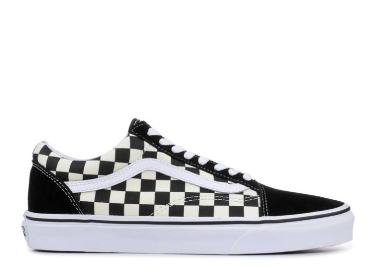 Vans Old Skool - Black Checkerboard