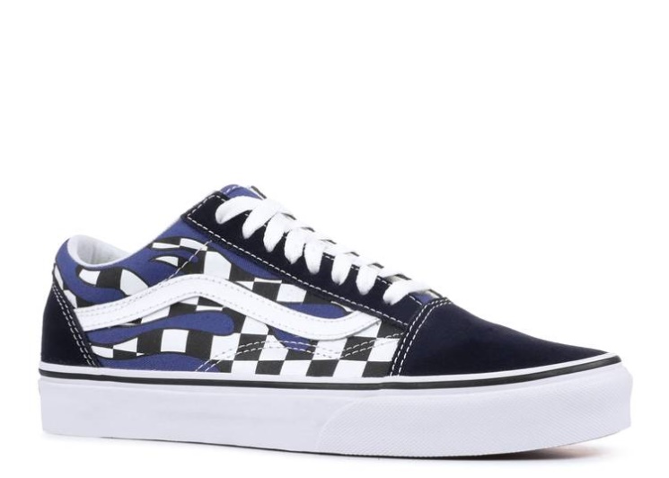 Vans Old Skool - Checker Flame