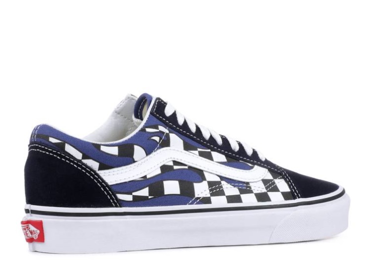 Vans Old Skool - Checker Flame