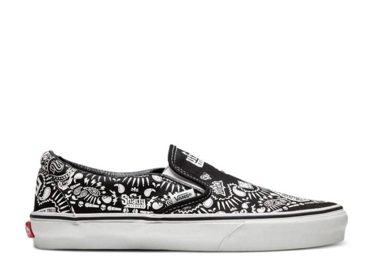 Vans Shady Records X Classic Slip On Sample