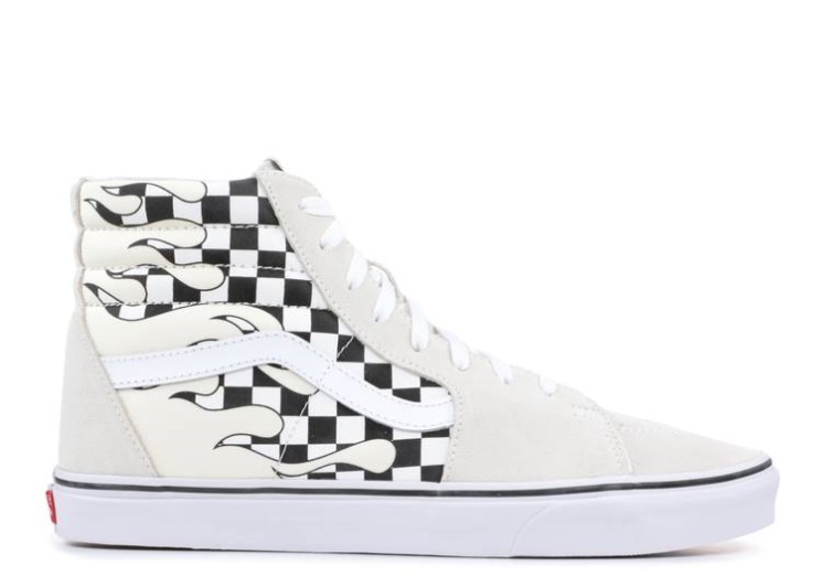 Vans Sk8-Hi - Checker Flame