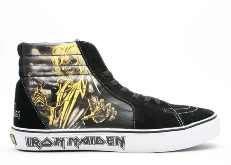 Vans Sk8-Hi - Iron Maiden
