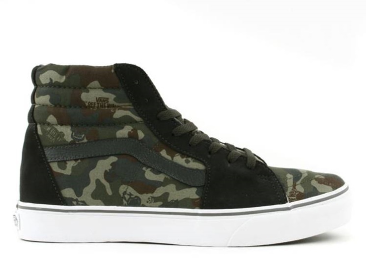 Vans Sk8-Hi - Skull Turtle Camo