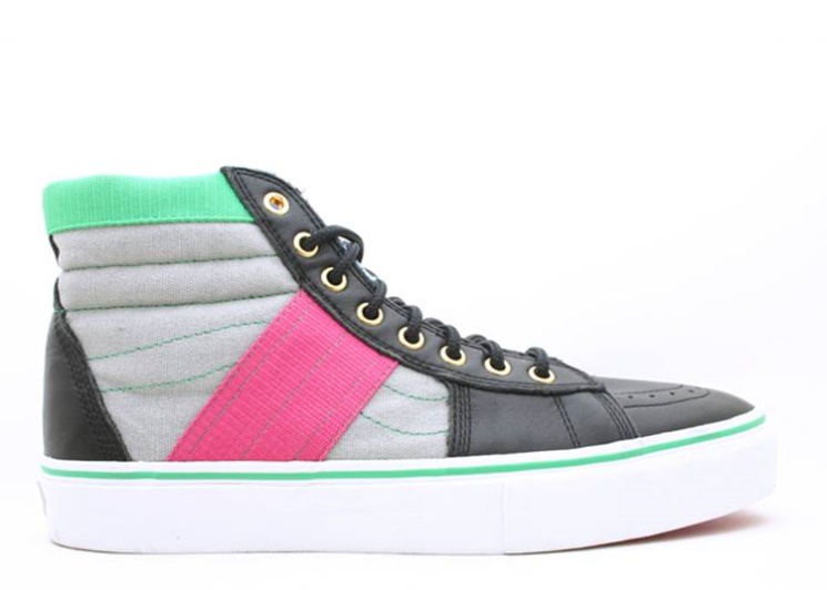 Black/Pink/Green/Grey