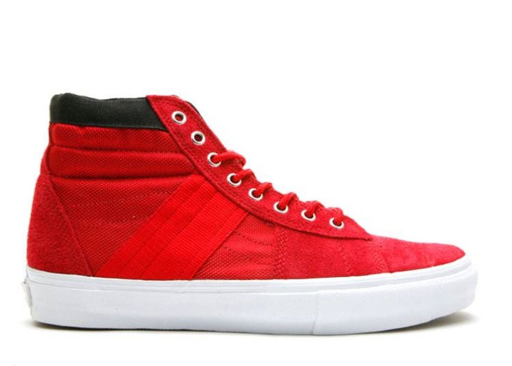 Vans Sk8 Hi Standard Issue Lx Red/White