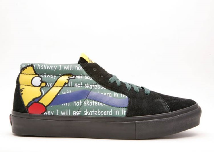 Vans Sk8 Mid Lx - Simpsons Stash