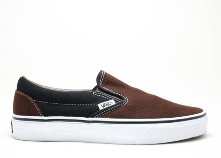 Vans Slip On Coffee Brown/Black