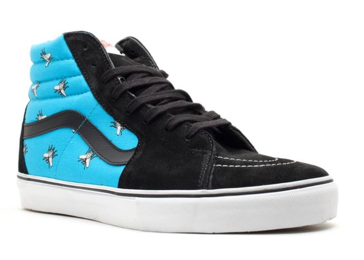 Vans Supeme X Sk8-Hi Pro - Flies