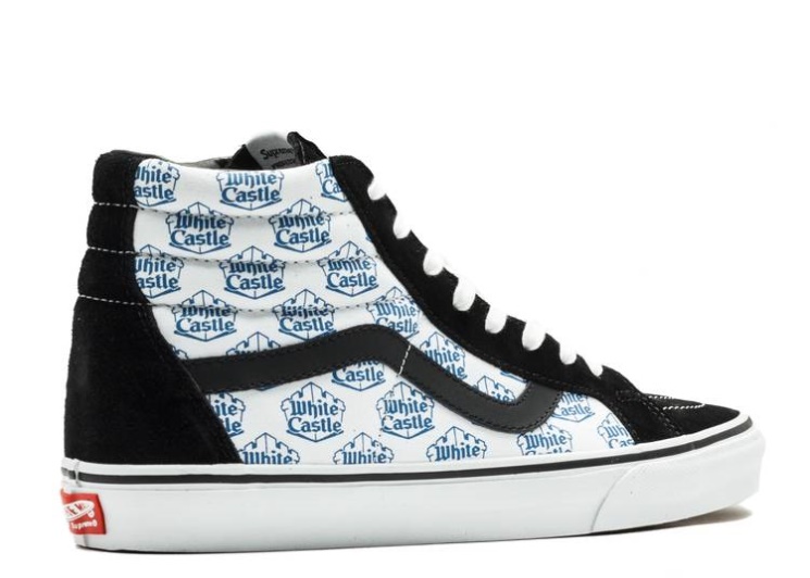 Vans Supreme Sk8-Hi Reissue - White Castle
