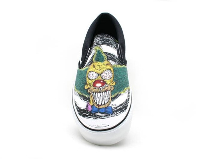 Vans Tony Munoz X The Simpsons X Classic Slip On Lx - Krusty