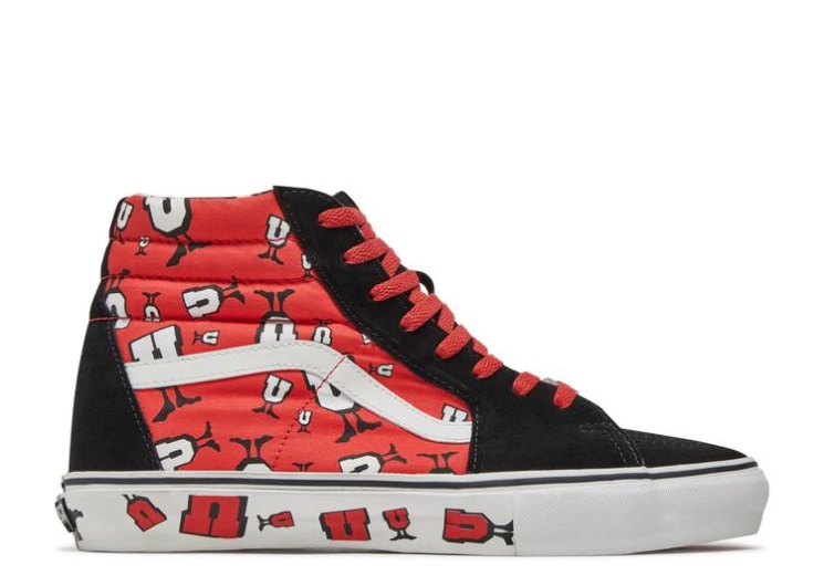 Vans Undefeated X Sk8 Hi Un - Bulls