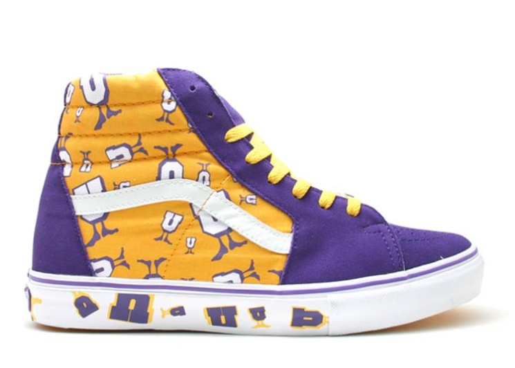 Vans Undefeated X Sk8 Hi Un - Lakers