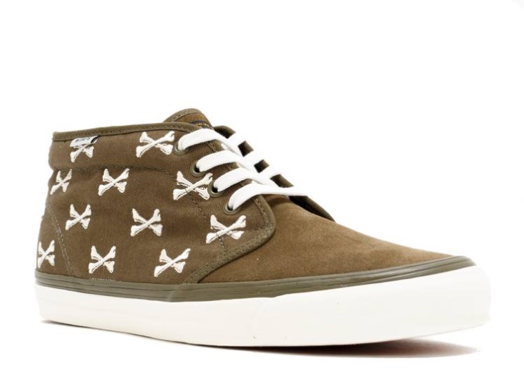 Vans Wtaps X Og Chukka Boot Lx - Bones Olive/Whisper White