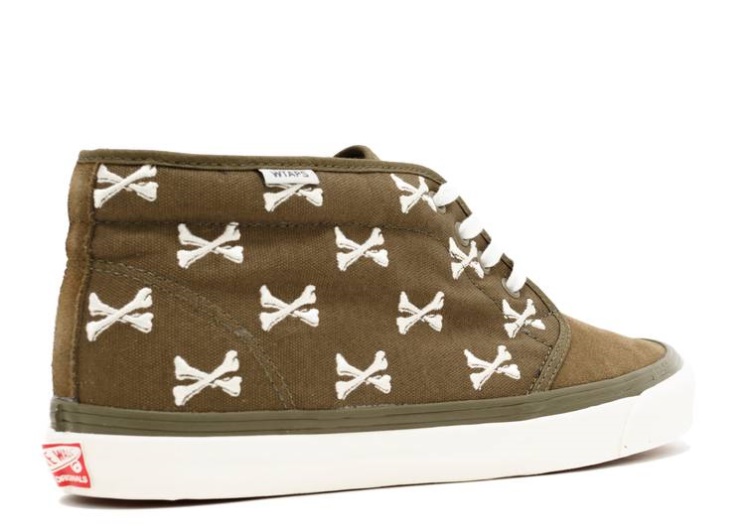 Vans Wtaps X Og Chukka Boot Lx - Bones Olive/Whisper White