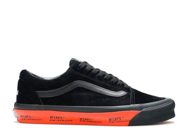 Vans Wtaps X Old Skool Lx - Black Orange