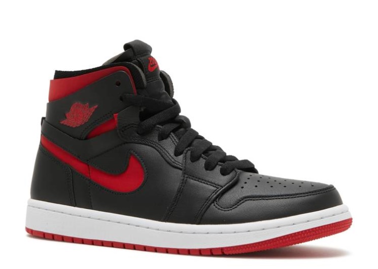 Wmns Air Jordan 1 High Zoom Comfort - Black University Red