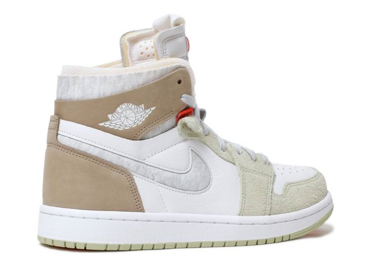 Wmns Air Jordan 1 High Zoom Comfort - Olive Aura