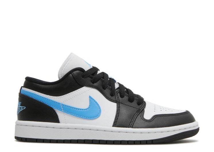 Wmns Air Jordan 1 Low - Black University Blue