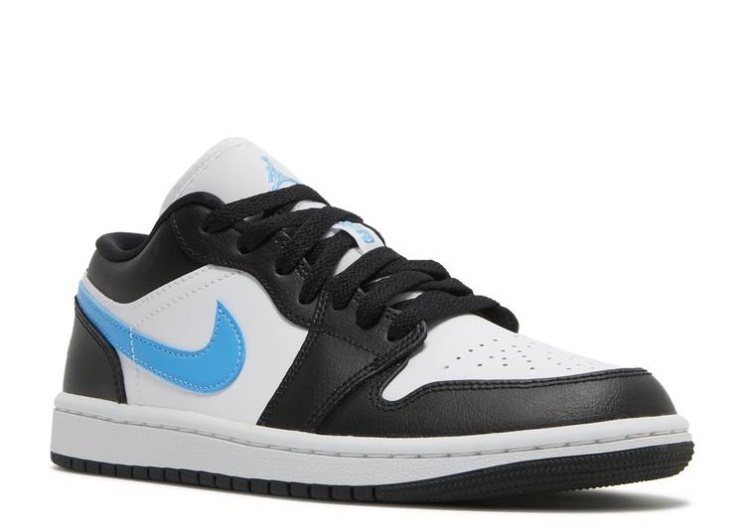 Wmns Air Jordan 1 Low - Black University Blue