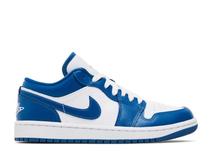 Wmns Air Jordan 1 Low - Marina Blue