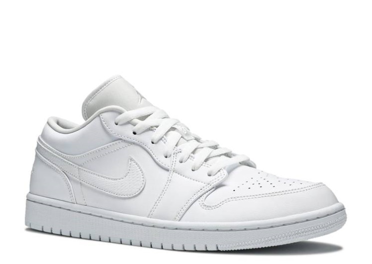Wmns Air Jordan 1 Low - Triple White