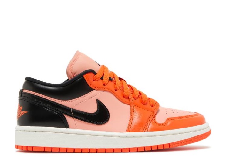 Wmns Air Jordan 1 Low Se - Rush Orange Black
