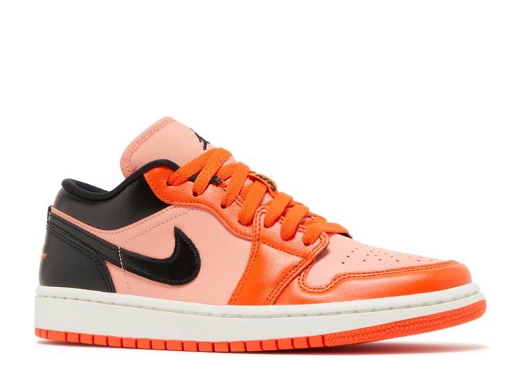 Wmns Air Jordan 1 Low Se - Rush Orange Black