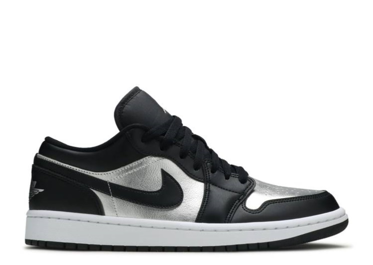 Wmns Air Jordan 1 Low Se - Silver Toe
