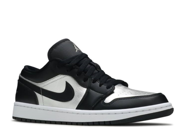 Wmns Air Jordan 1 Low Se - Silver Toe