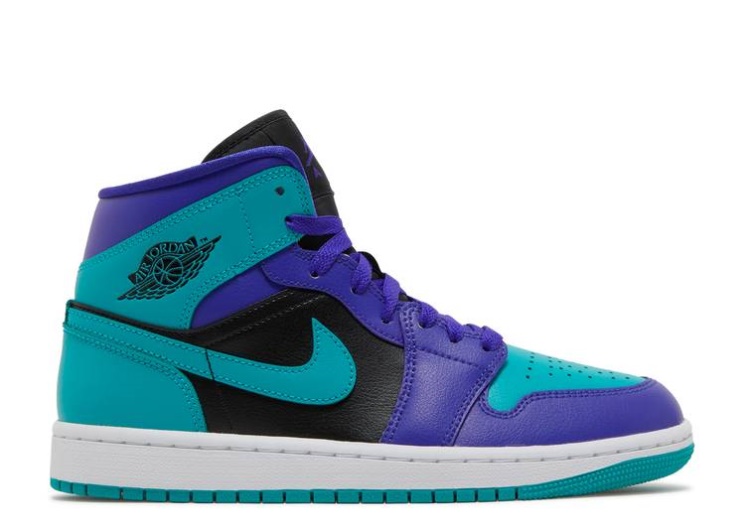 Wmns Air Jordan 1 Mid - Black Grape