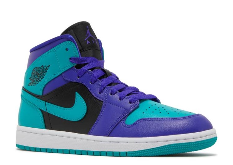 Wmns Air Jordan 1 Mid - Black Grape