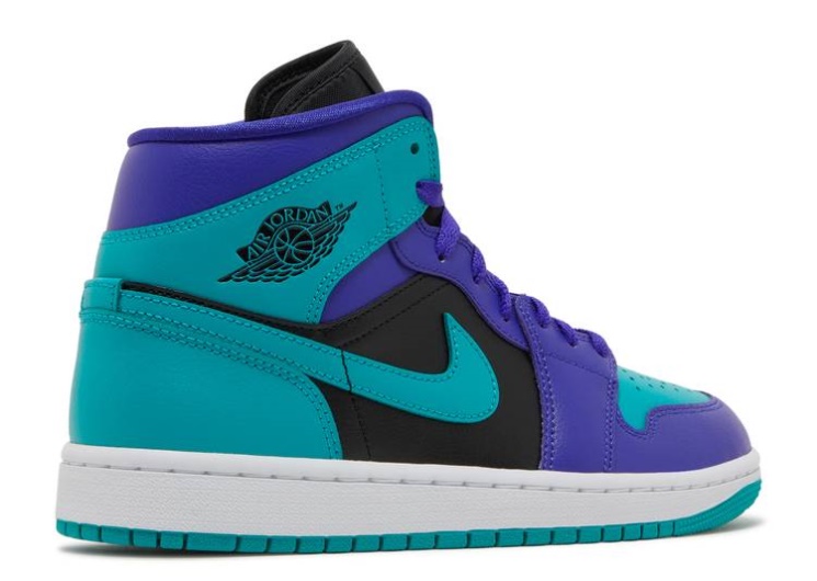 Wmns Air Jordan 1 Mid - Black Grape