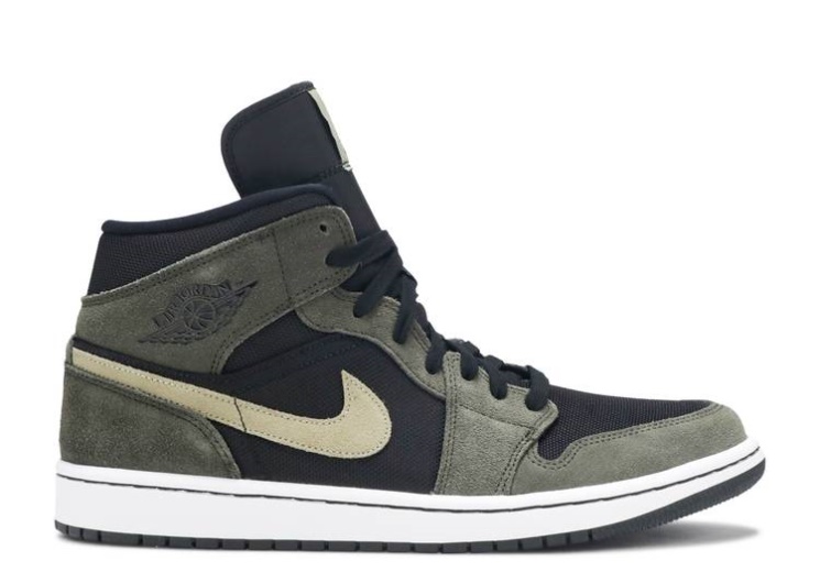 Wmns Air Jordan 1 Mid - Olive