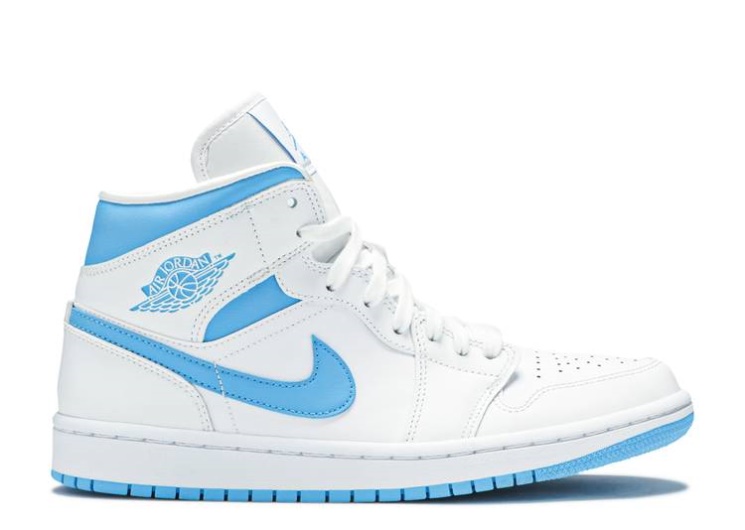 Wmns Air Jordan 1 Mid - Unc