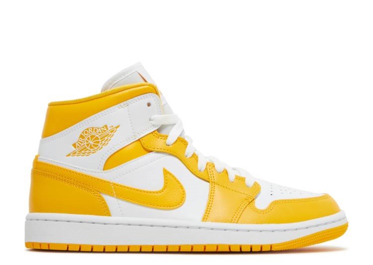Wmns Air Jordan 1 Mid - University Gold