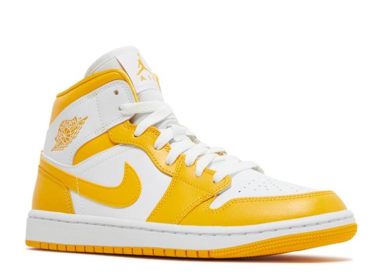 Wmns Air Jordan 1 Mid - University Gold
