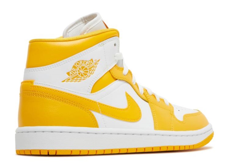 Wmns Air Jordan 1 Mid - University Gold