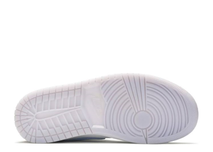 Wmns Air Jordan 1 Mid - Wolf Grey Aluminum