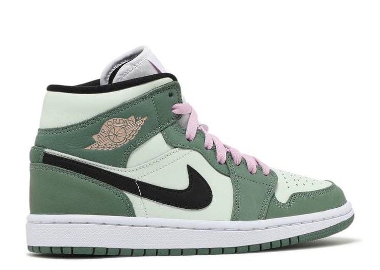 Wmns Air Jordan 1 Mid Se - Dutch Green