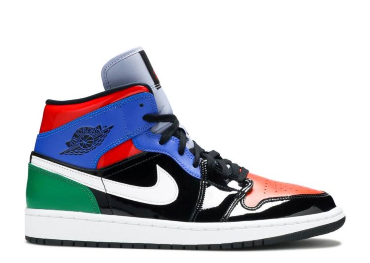 Wmns Air Jordan 1 Mid Se - Multi Patent