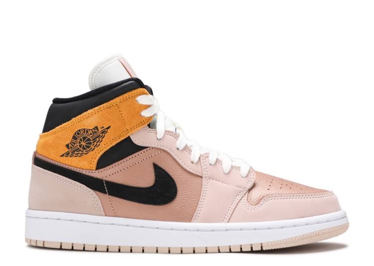 Wmns Air Jordan 1 Mid Se - Particle Beige